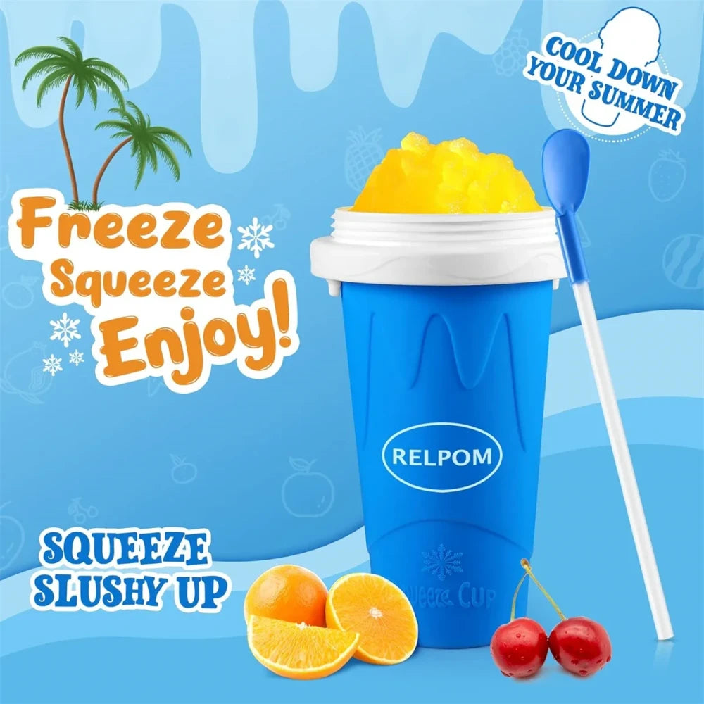 Frozen Magic Slush Cup — Turn Any Drink Into A Frozen Slushie In 60 Seconds!