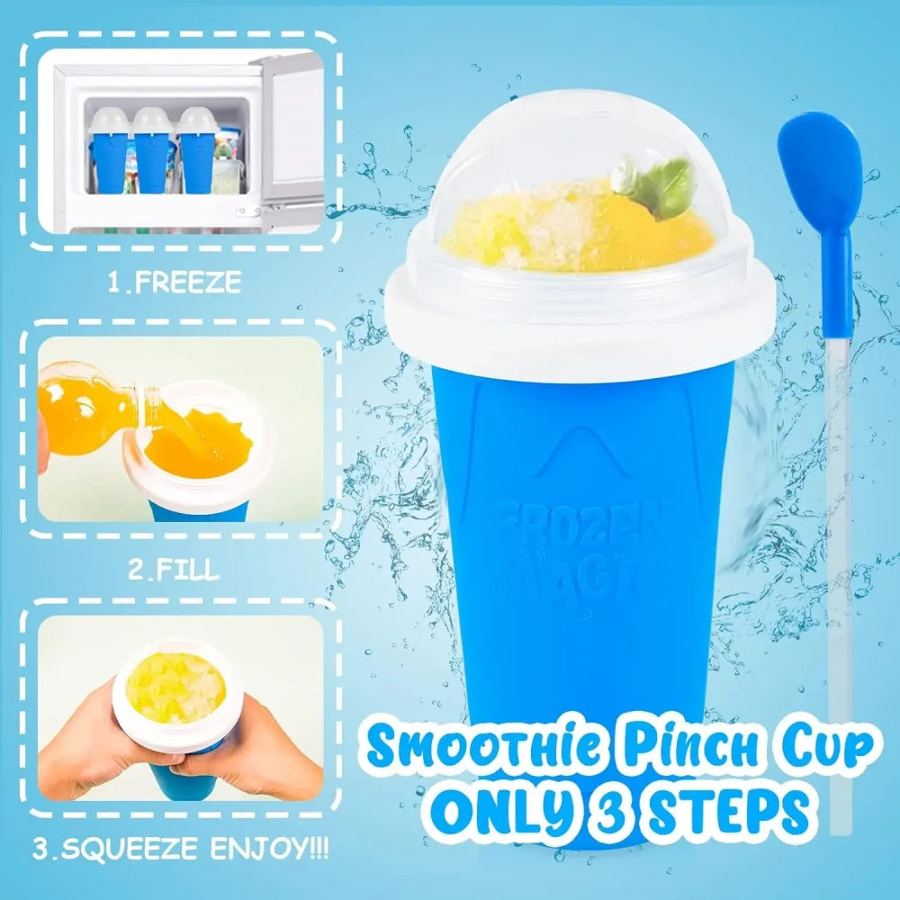 Frozen Magic Slush Cup — Turn Any Drink Into A Frozen Slushie In 60 Seconds!