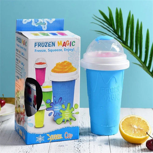 Frozen Magic Slush Cup — Turn Any Drink Into A Frozen Slushie In 60 Seconds!