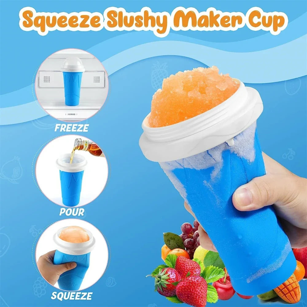 Frozen Magic Slush Cup — Turn Any Drink Into A Frozen Slushie In 60 Seconds!