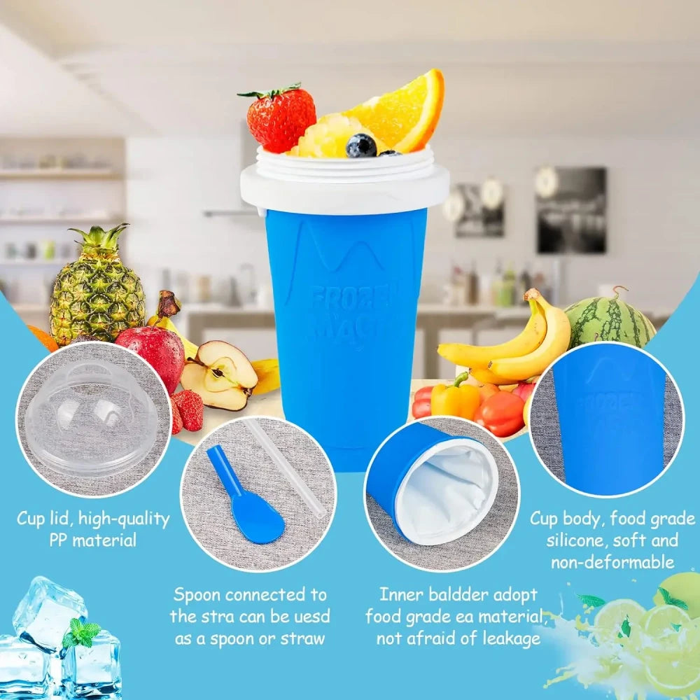 Frozen Magic Slush Cup — Turn Any Drink Into A Frozen Slushie In 60 Seconds!