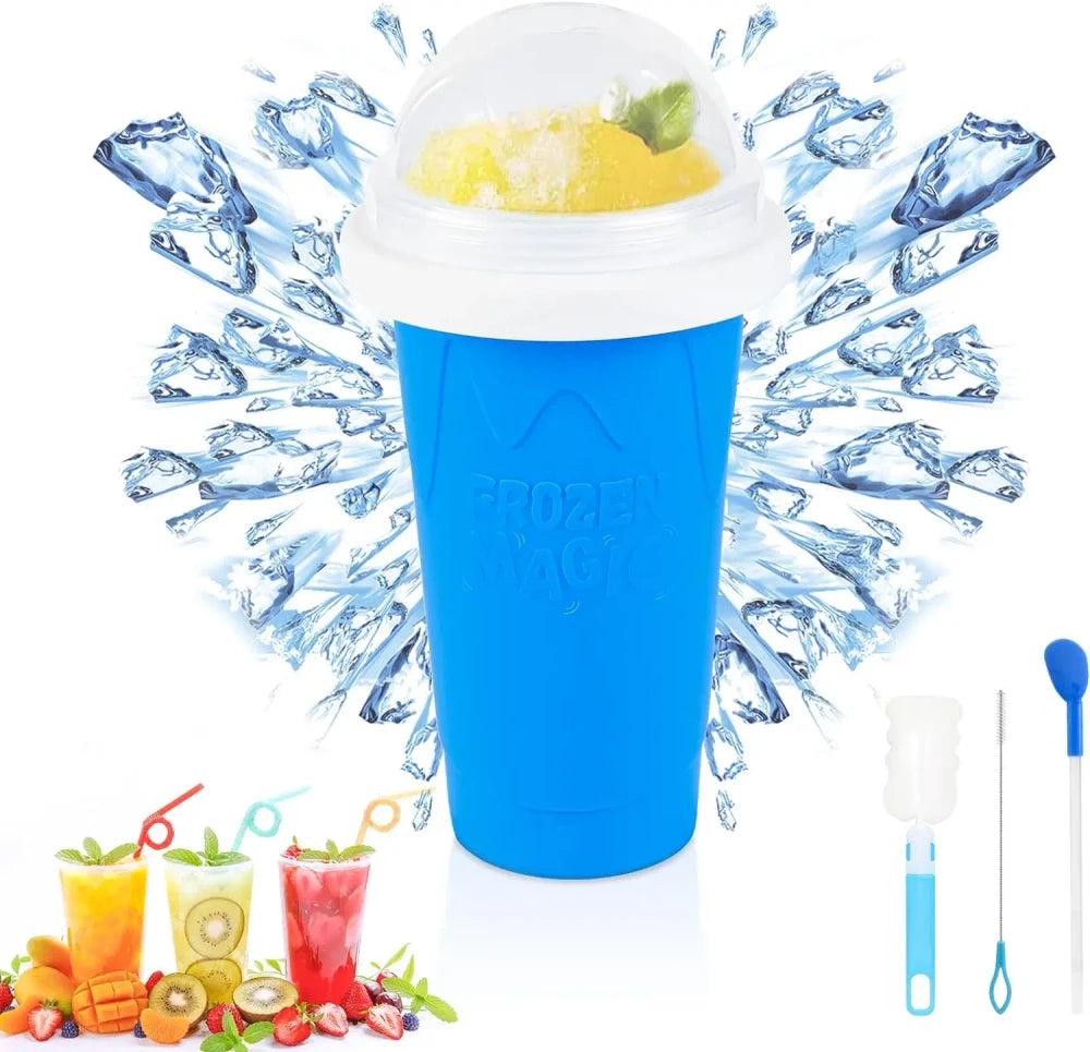 Frozen Magic Slush Cup — Turn Any Drink Into A Frozen Slushie In 60 Seconds!