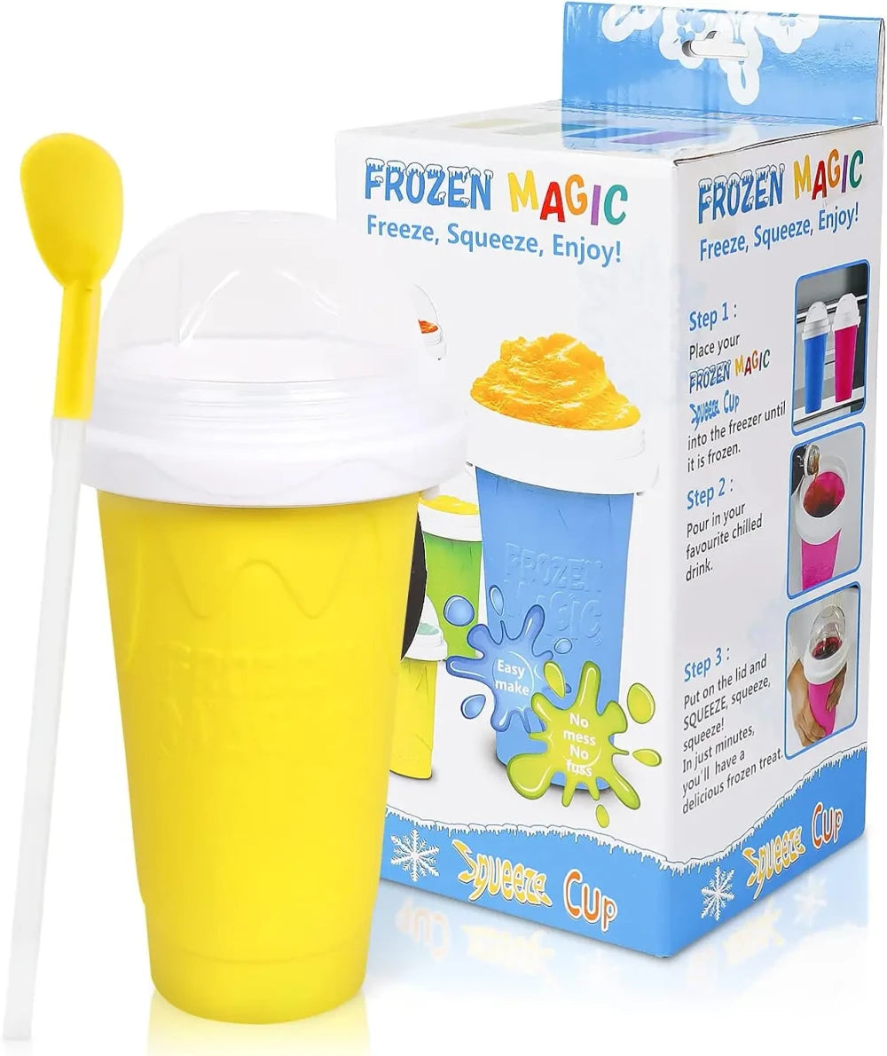 Frozen Magic Slush Cup — Turn Any Drink Into A Frozen Slushie In 60 Seconds!